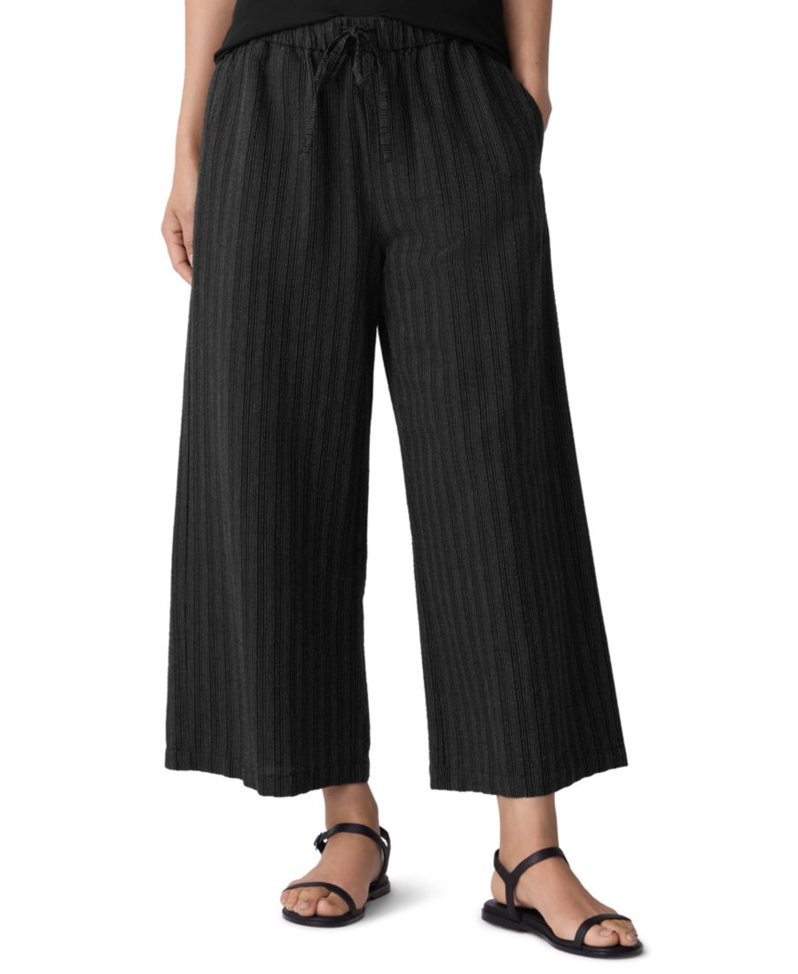 Укороченные брюки с широкими штанинами для невысоких девушек Eileen Fisher, Black
Укороченные брюки с широкими штанинами для невысоких девушек Eileen Fisher, Black
