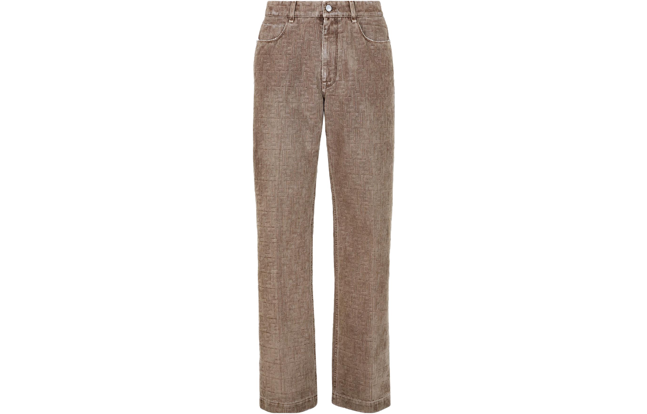 Футболка с детализированными прямыми джинсами FENDI, бежевый
Футболка с детализированными прямыми джинсами FENDI, бежевый