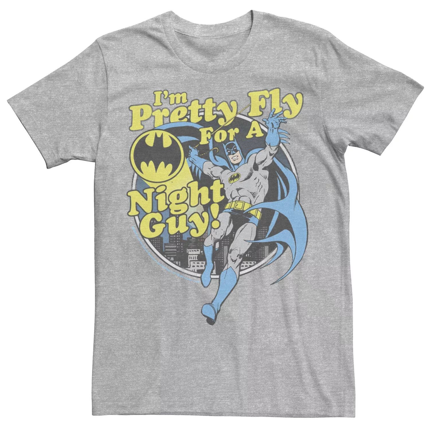 Мужская футболка Batman Pretty Fly For A Night Guy DC Comics
Мужская футболка Batman Pretty Fly For A Night Guy DC Comics