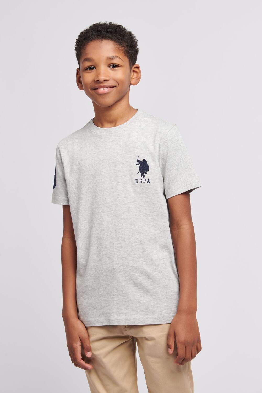 Футболка для мальчиков «Player 3» U.S. Polo Assn, серый
Футболка для мальчиков «Player 3» U.S. Polo Assn, серый