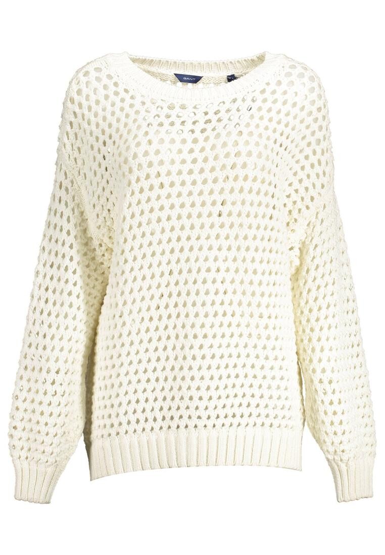 Перфорированная рубашка из натурального хлопка с круглым вырезом Gant, белый
Перфорированная рубашка из натурального хлопка с круглым вырезом Gant, белый