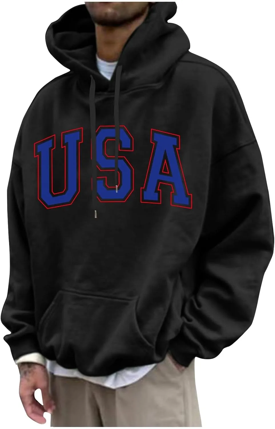 Мужской свитшот 2024 Casual Cotton с капюшоном, карманом и принтом WHHFOOH
Мужской свитшот 2024 Casual Cotton с капюшоном, карманом и принтом WHHFOOH