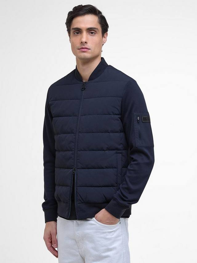 International Holmes утепленная стеганая куртка-бомбер Barbour, Navy
International Holmes утепленная стеганая куртка-бомбер Barbour, Navy