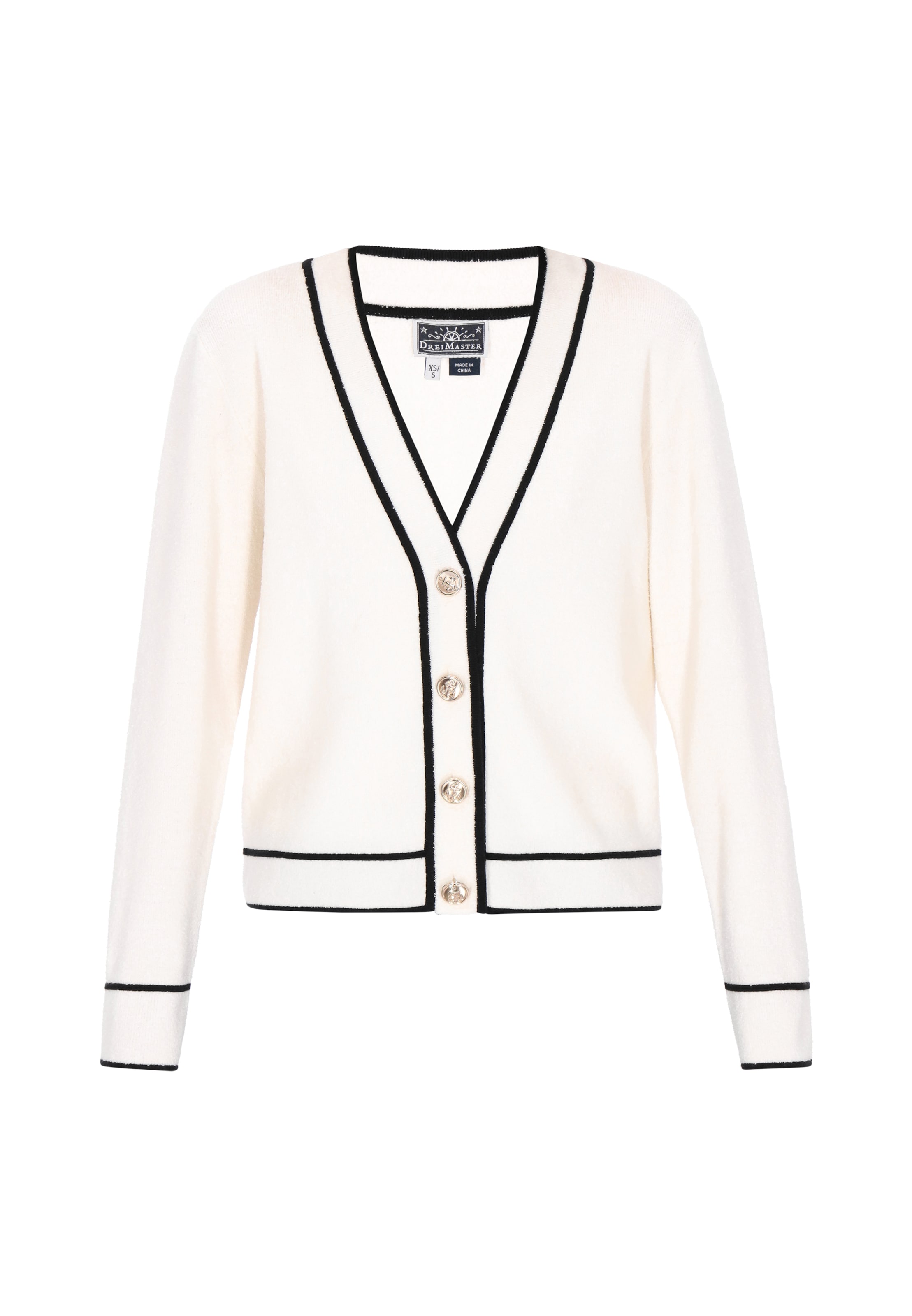 DreiMaster Maritim Кардиган из трикотажа в цвете off white
DreiMaster Maritim Кардиган из трикотажа в цвете off white