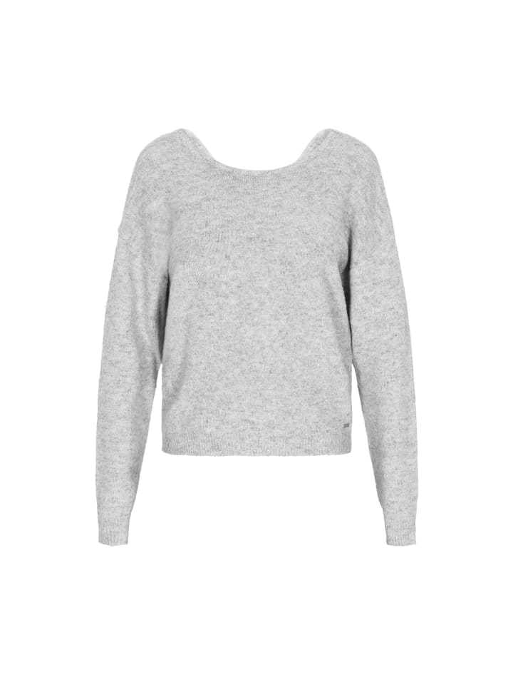 Женский свитер серого меланжа DreiMaster
Женский свитер серого меланжа DreiMaster