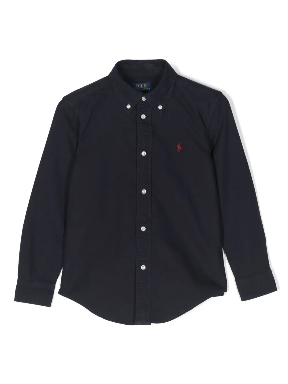 Рубашка на пуговицах POLO RALPH LAUREN KIDS, синий 
Рубашка на пуговицах POLO RALPH LAUREN KIDS, синий