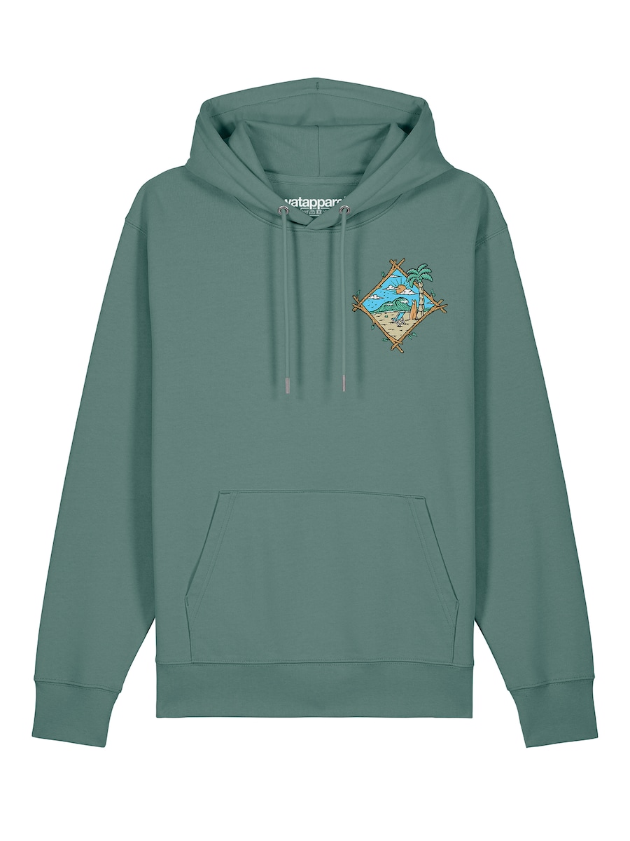 Толстовка Watapparel Beach is calling, зеленый
Толстовка Watapparel Beach is calling, зеленый