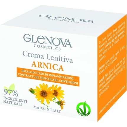 Glenova Cosmetics Успокаивающий крем с арникой идеален при воспалениях, мышечном напряжении и синяках., Glenoca S.R.L
Glenova Cosmetics Успокаивающий крем с арникой идеален при воспалениях, мышечном напряжении и синяках., Glenoca S.R.L