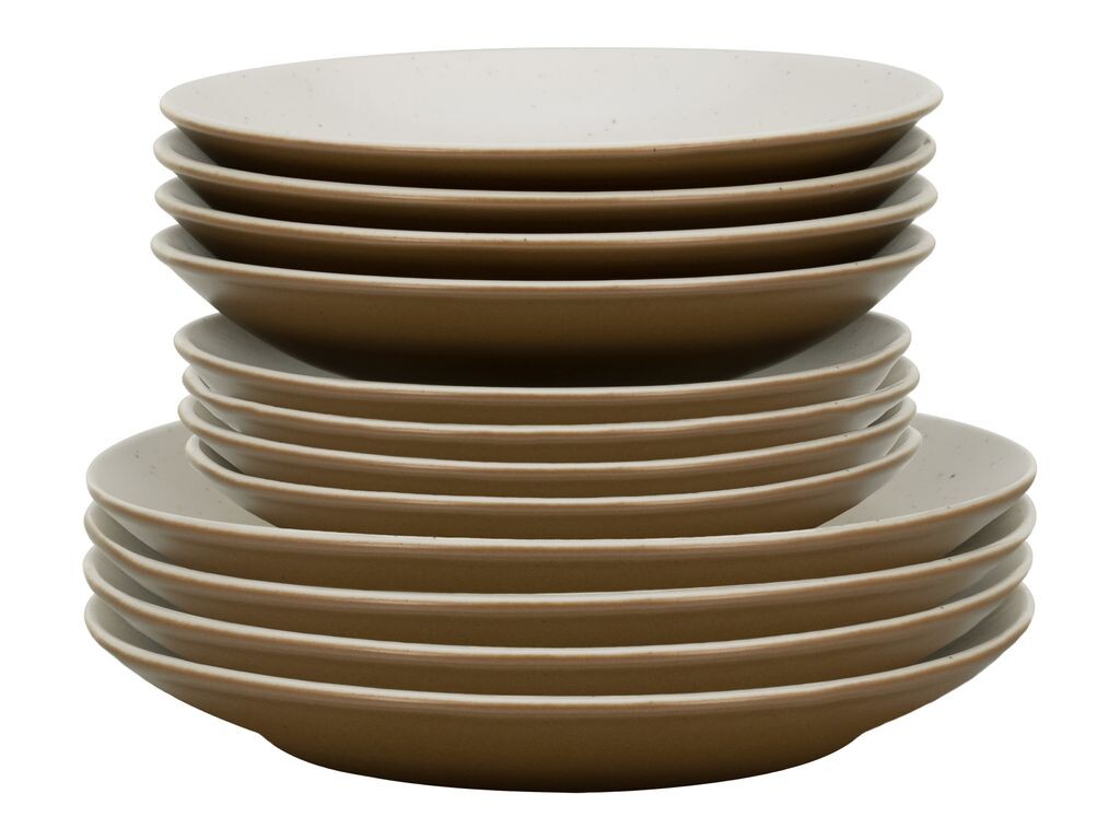 CreaTable, 33072, Sand Dunes Cream, набор тарелок, 12 предметов, керамика, белый
CreaTable, 33072, Sand Dunes Cream, набор тарелок, 12 предметов, керамика, белый