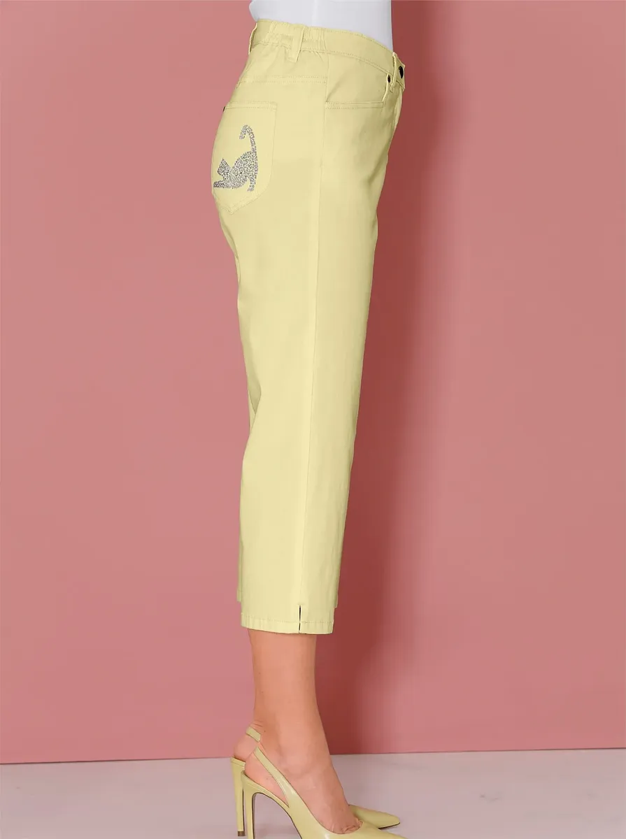 Джинсы-капри Classic Basics (1 шт.), желтый
Джинсы-капри Classic Basics (1 шт.), желтый