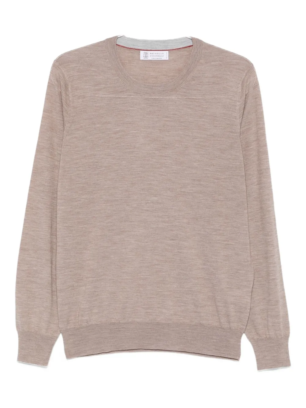 Кашемировый свитер Brunello Cucinelli, нейтральный
Кашемировый свитер Brunello Cucinelli, нейтральный