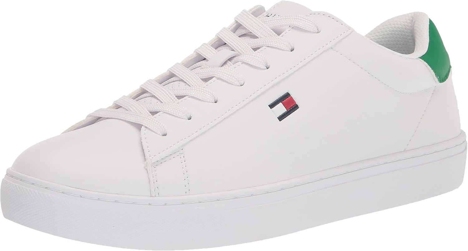 Кроссовки Tommy Hilfiger Brecon, белый/зеленый
Кроссовки Tommy Hilfiger Brecon, белый/зеленый
