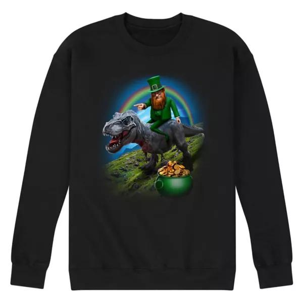 Мужская флисовая толстовка с динозавром ко Дню Святого Патрика Licensed Character, черный
Мужская флисовая толстовка с динозавром ко Дню Святого Патрика Licensed Character, черный