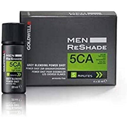 Men Reshade 5Ca Brown, 80 мл — упаковка из 4 шт., Goldwell
Men Reshade 5Ca Brown, 80 мл — упаковка из 4 шт., Goldwell