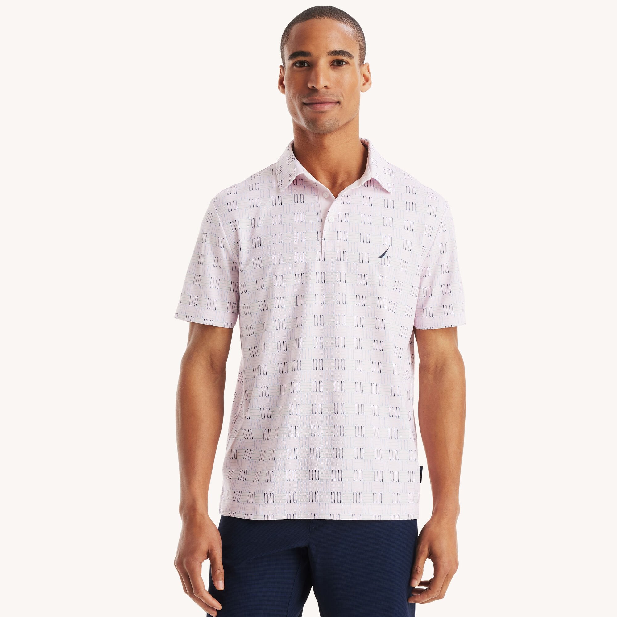 Мужская футболка-поло Nautica Navtech Classic Fit Printed Golf Polo, цвет cradle pink
Мужская футболка-поло Nautica Navtech Classic Fit Printed Golf Polo, цвет cradle pink
