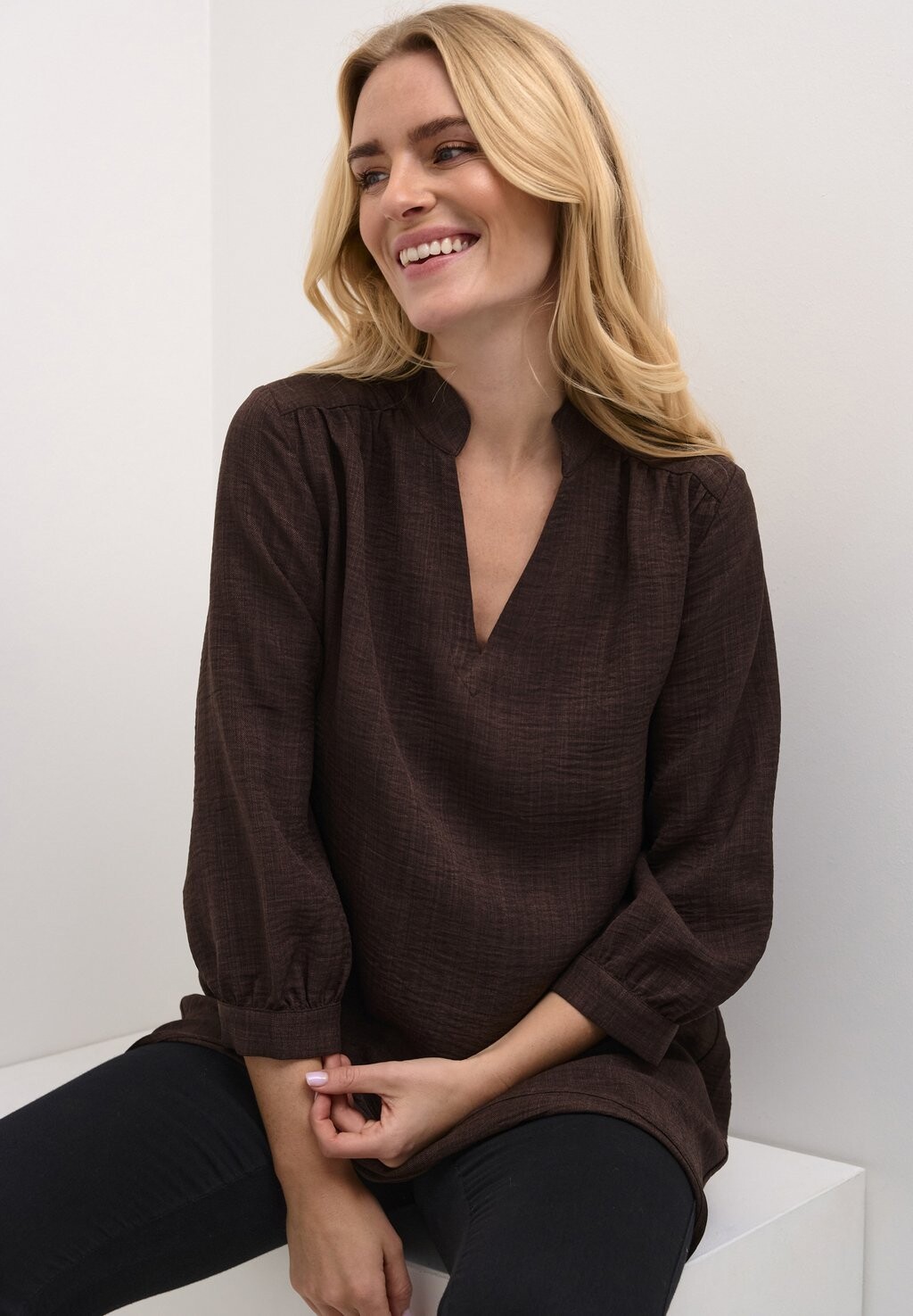 Туника ELLEN Kaffe, коричневый
Туника ELLEN Kaffe, коричневый