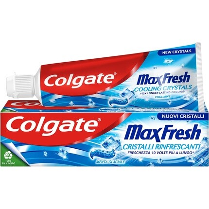 Зубная паста Colgate Max Fresh освежающие кристаллы 75 мл
Зубная паста Colgate Max Fresh освежающие кристаллы 75 мл