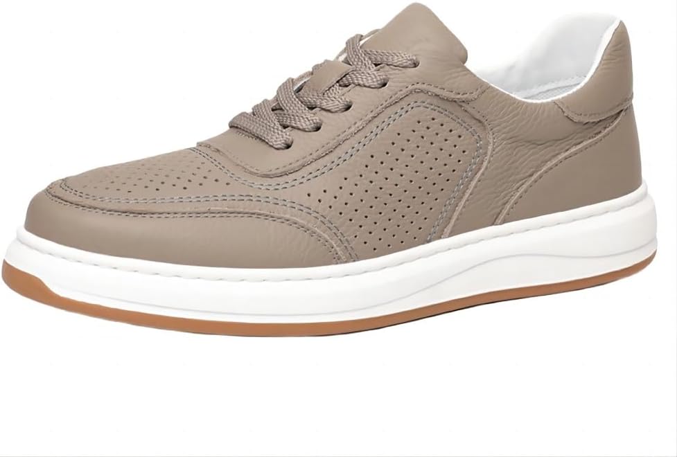 Мужские кожаные повседневные кроссовки, комфортные легкие мокасины для ходьбы, плоские дышащие обувь с амортизирующей подошвой Asifn, серый
Мужские кожаные повседневные кроссовки, комфортные легкие мокасины для ходьбы, плоские дышащие обувь с амортизирующей подошвой Asifn, серый