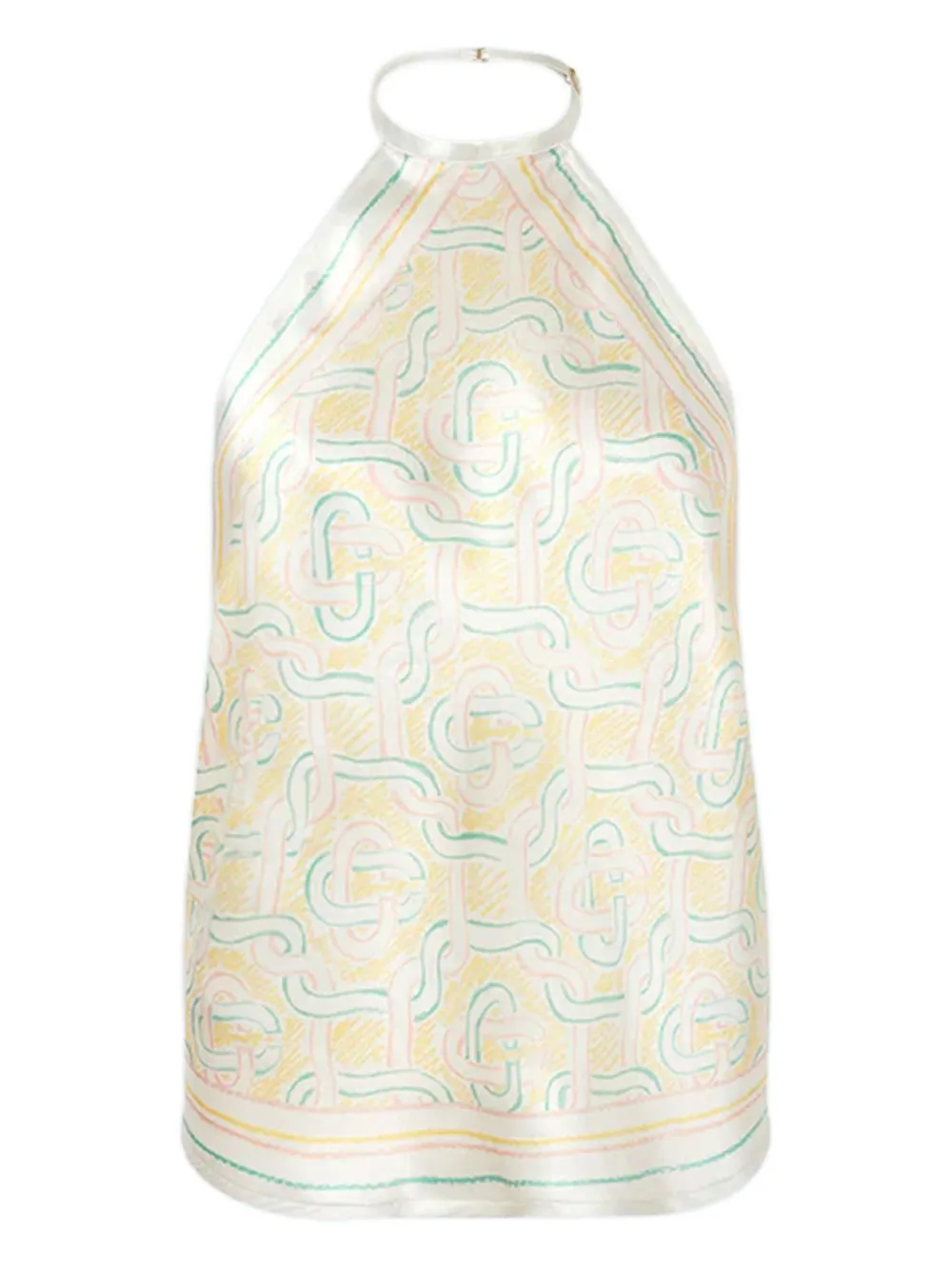 Платье с вырезом халтер и принтом CASABLANCA, нейтральный
Платье с вырезом халтер и принтом CASABLANCA, нейтральный