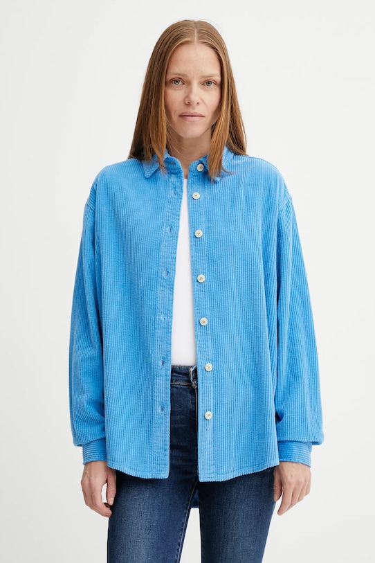 Хлопковая рубашка American Vintage, синий
Хлопковая рубашка American Vintage, синий