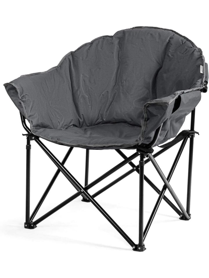 COSTWAY Складной мягкий кемпинговый стул серого цвета
COSTWAY Складной мягкий кемпинговый стул серого цвета