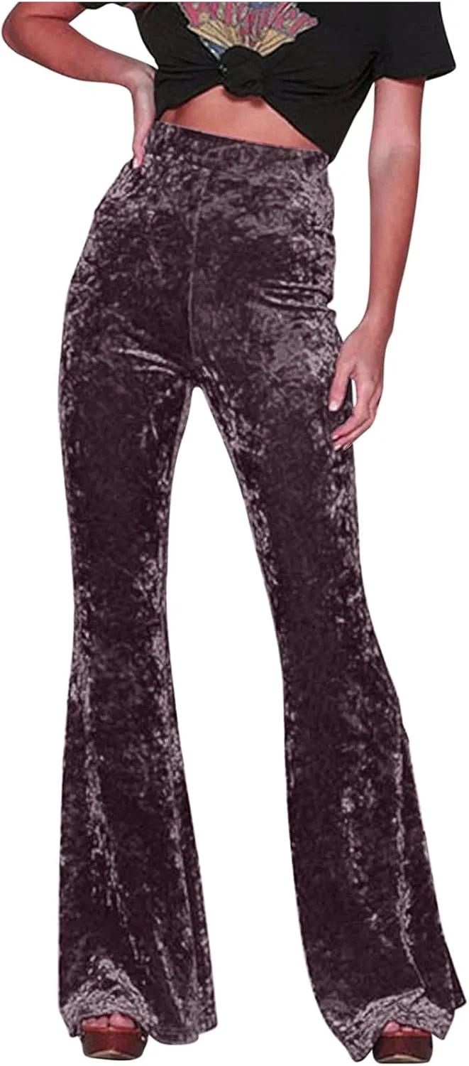 Женские фларе-штаны для йоги с эффектом контроля живота, бархатистые, на высокой талии
Женские фларе-штаны для йоги с эффектом контроля живота, бархатистые, на высокой талии