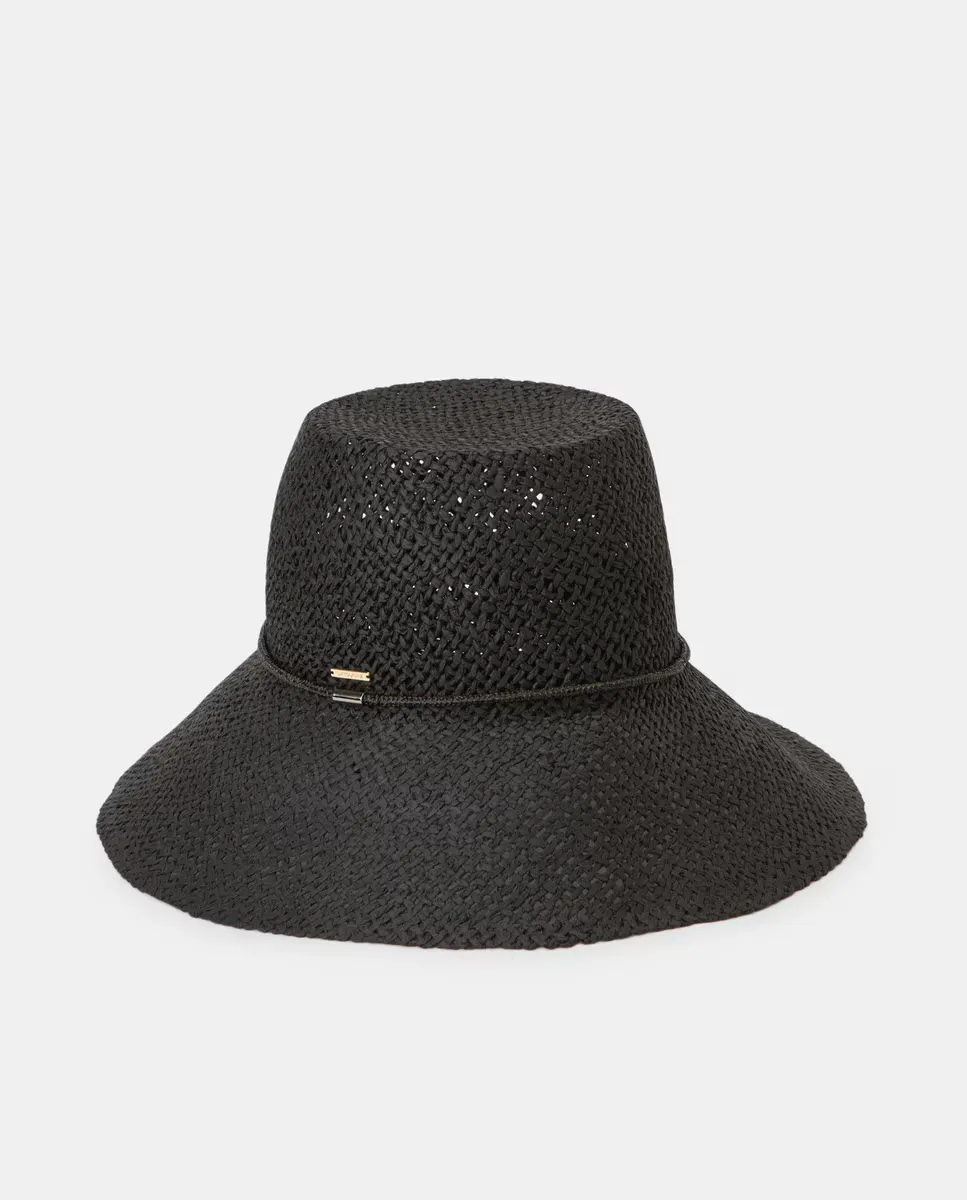Панама из рафии с лентой стразами Latouche, черный
Панама из рафии с лентой стразами Latouche, черный