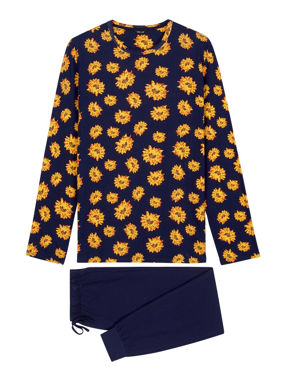 Длинная пижама HOM Luberon, темно-синий
Длинная пижама HOM Luberon, темно-синий