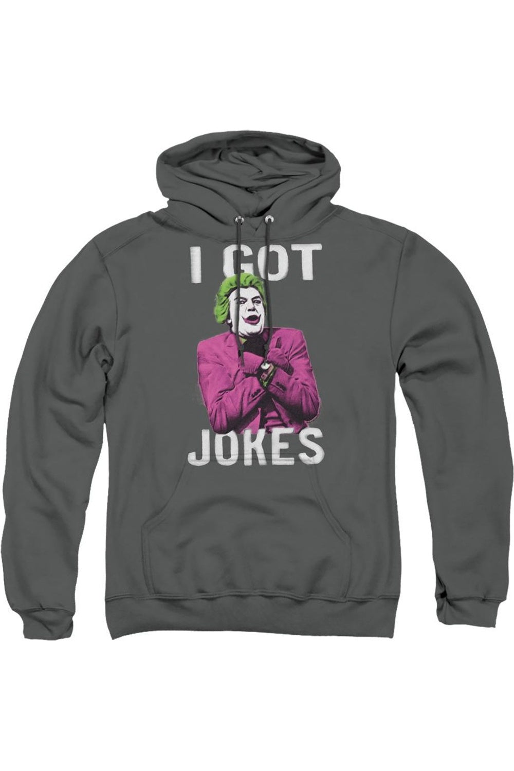 Batman Classic Tv Got Jokes толстовка с капюшоном для взрослых / толстовка с капюшоном Gildan, цвет charcoal
Batman Classic Tv Got Jokes толстовка с капюшоном для взрослых / толстовка с капюшоном Gildan, цвет charcoal