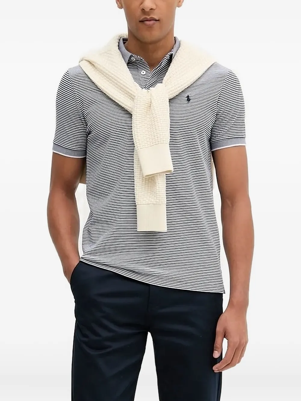 Полосатая рубашка-поло POLO RALPH LAUREN, синий
Полосатая рубашка-поло POLO RALPH LAUREN, синий