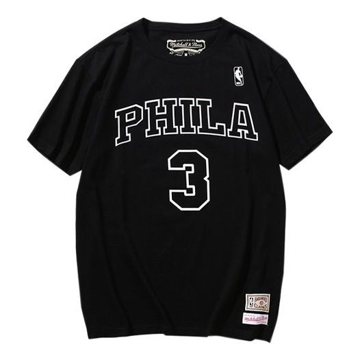 Футболка Mitchell & Ness x NBA7Philadelphia 76ers T-shirt 'Allen Iverson 3', черный 
Футболка Mitchell & Ness x NBA7Philadelphia 76ers T-shirt 'Allen Iverson 3', черный