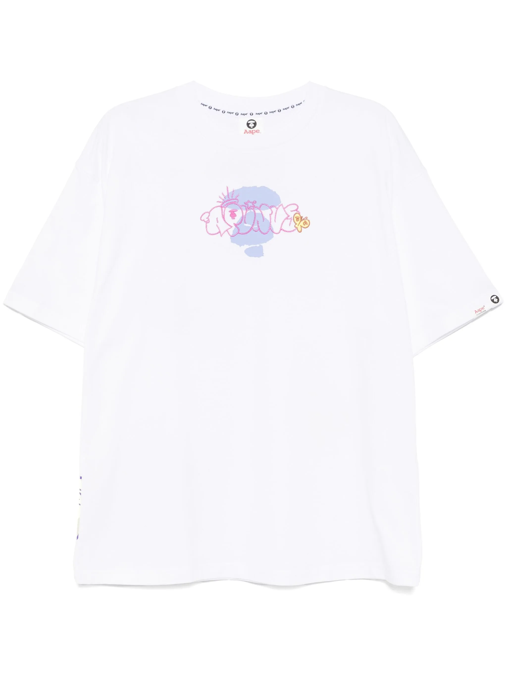 Футболка с логотипом Aape By A Bathing Ape, белый
Футболка с логотипом Aape By A Bathing Ape, белый