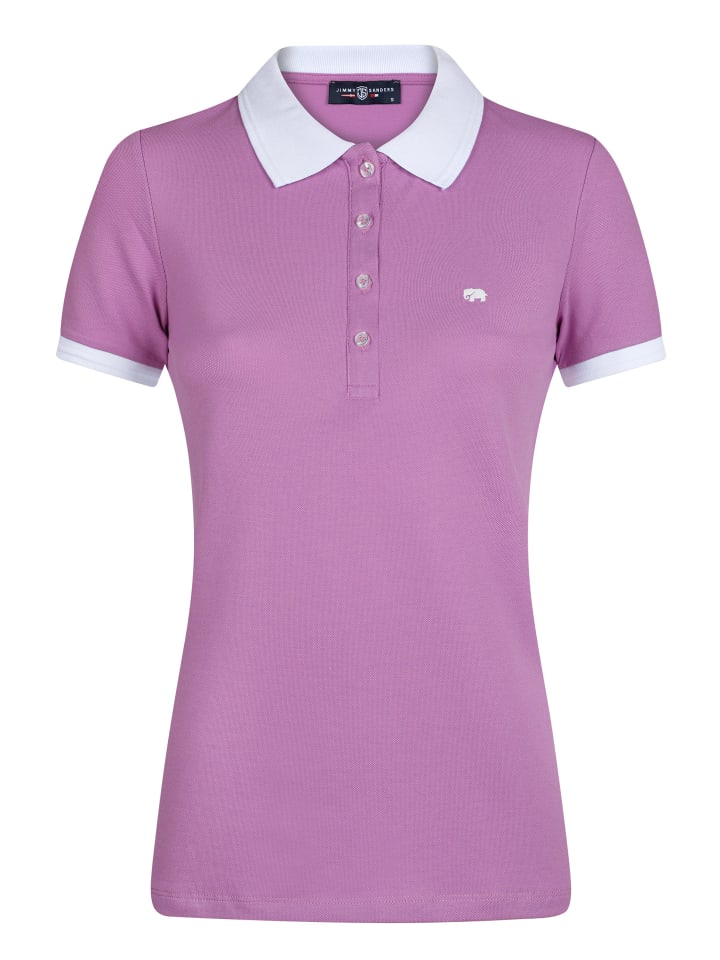 Рубашка-поло с короткими рукавами фиолетового цвета JIMMY SANDERS
Рубашка-поло с короткими рукавами фиолетового цвета JIMMY SANDERS