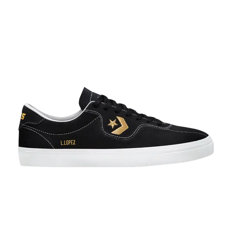Кеды Converse Louie Lopez Pro Low 'Black Gold', черный 
Кеды Converse Louie Lopez Pro Low 'Black Gold', черный