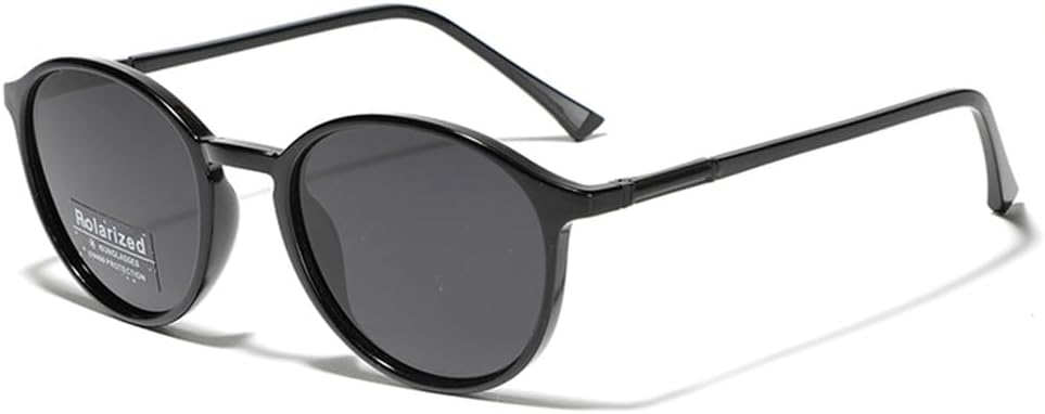 Полуметаллические круглые солнцезащитные очки в стиле ретро для женщин, поляризованные солнцезащитные очки для мужчин, серые и зеленые, с защитой от УФ-излучения UV400, летний стиль VFDHN, Black
Полуметаллические круглые солнцезащитные очки в стиле ретро для женщин, поляризованные солнцезащитные очки для мужчин, серые и зеленые, с защитой от УФ-излучения UV400, летний стиль VFDHN, Black