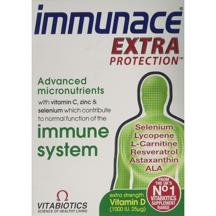 Таблетки Immunace Extra Protection Vitabiotics 
Таблетки Immunace Extra Protection Vitabiotics