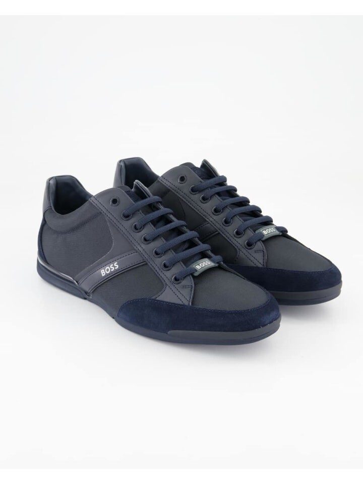 Кроссовки на шнуровке BOSS, синий
Кроссовки на шнуровке BOSS, синий