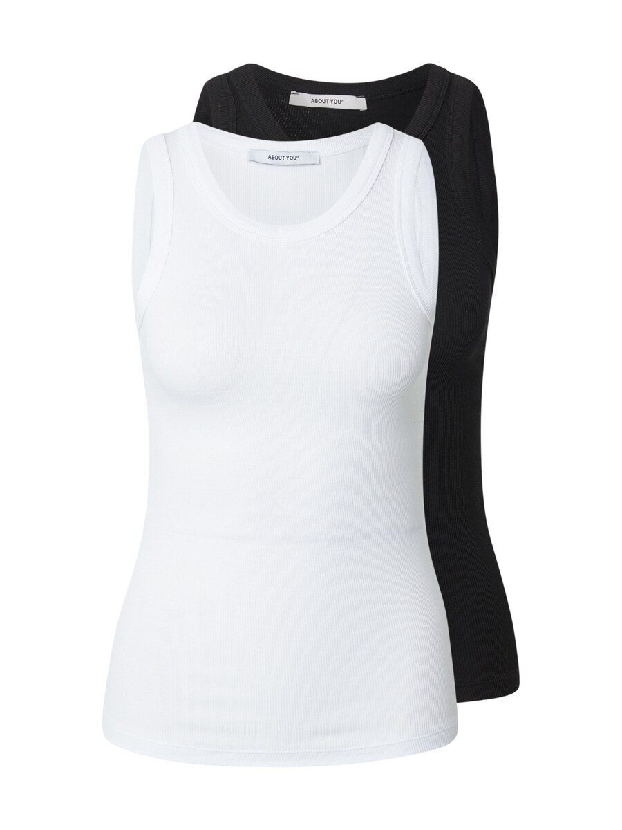 Топ ABOUT YOU Lola, черный/белый
Топ ABOUT YOU Lola, черный/белый