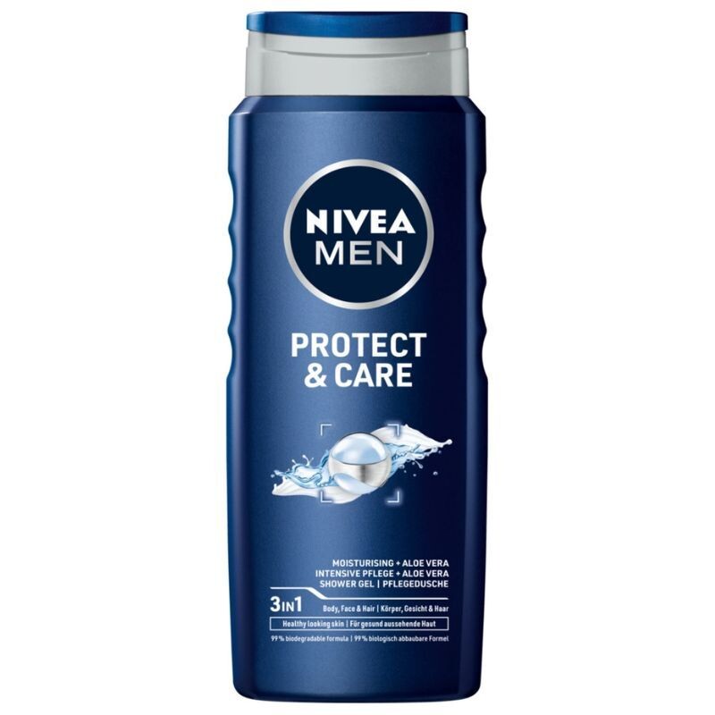 Nivea Protect & Care гель для душа, 500 ml
Nivea Protect & Care гель для душа, 500 ml