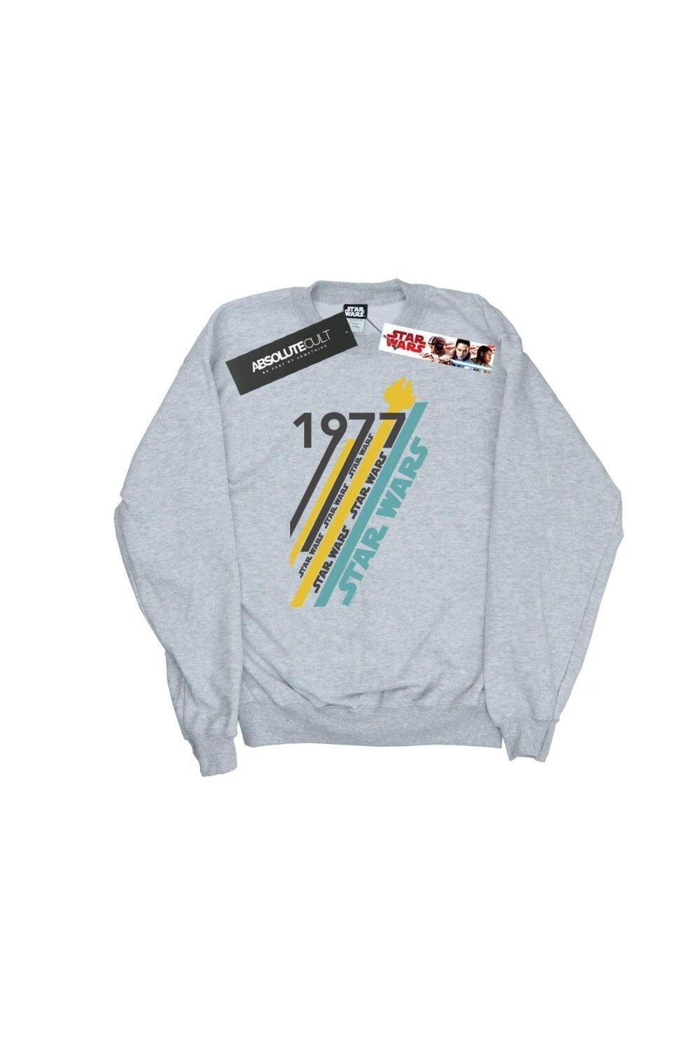 Толстовка в стиле ретро 77 полосок Star Wars, серый
Толстовка в стиле ретро 77 полосок Star Wars, серый