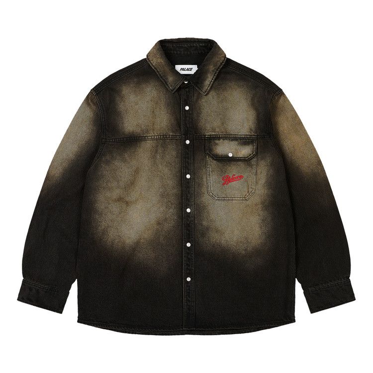 Рубашка Palace Scripty Denim Shirt, Sand Wash Black
Рубашка Palace Scripty Denim Shirt, Sand Wash Black