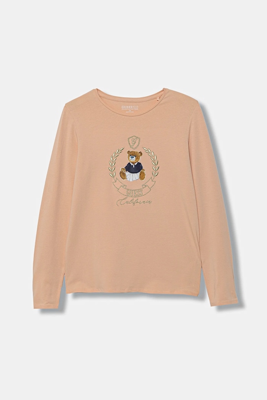 Детский лонгслив Guess, оранжевый
Детский лонгслив Guess, оранжевый