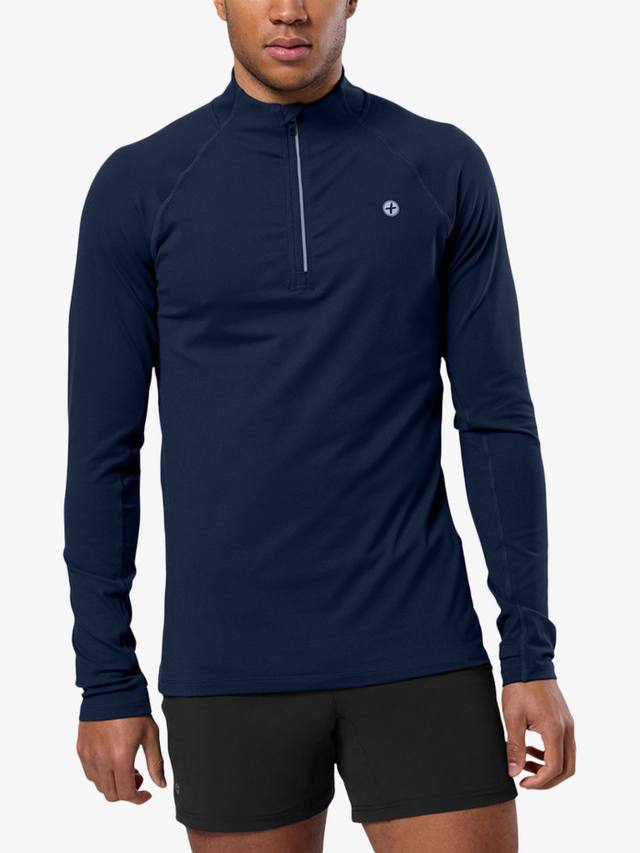 Relentless Slim Fit 1/4 Quarter Zip Midlayer Top Gym+Coffee, Twilight Navy
Relentless Slim Fit 1/4 Quarter Zip Midlayer Top Gym+Coffee, Twilight Navy