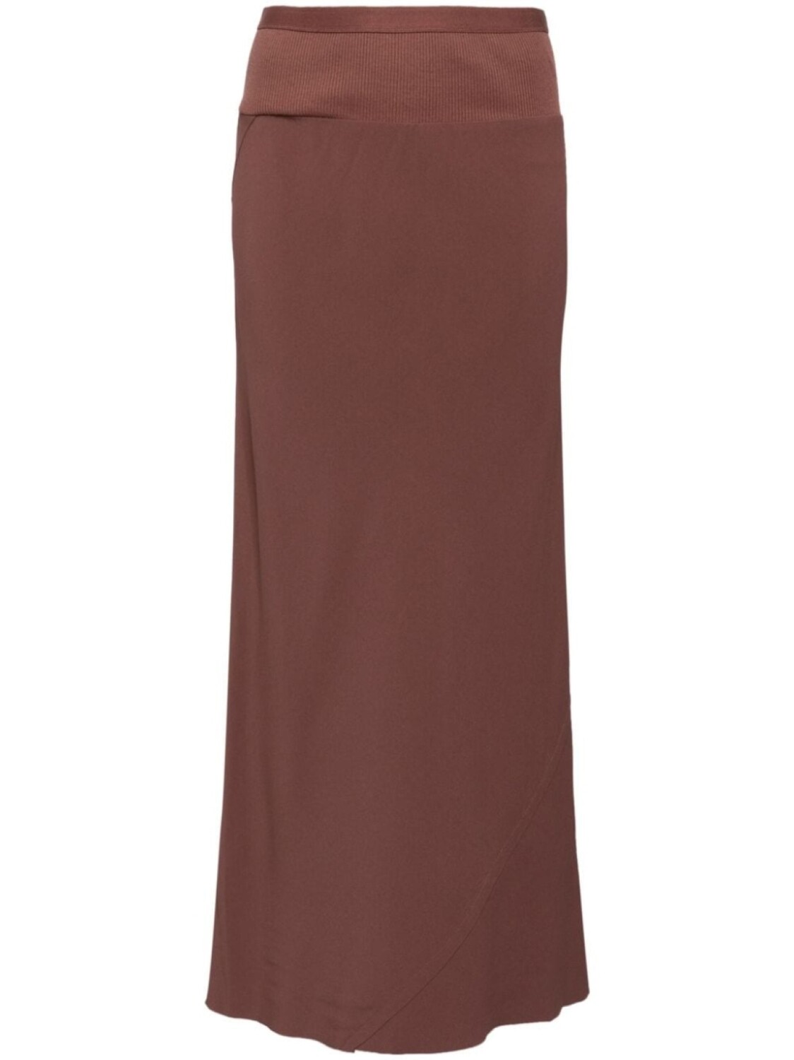 Rick Owens расклешенная юбка в рубчик, нейтральный цвет
Rick Owens расклешенная юбка в рубчик, нейтральный цвет