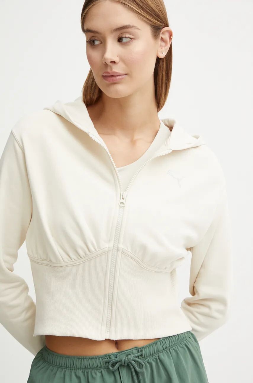 Толстовка Puma из хлопка, бежевый
Толстовка Puma из хлопка, бежевый