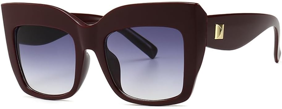 Солнцезащитные очки UV400 - увеличенные очки "кошачий глаз" с градиентной окраской, подходят для женщин и мужчин, для бега и занятий спортом на открытом воздухе UYPTK, Red Gray
Солнцезащитные очки UV400 - увеличенные очки "кошачий глаз" с градиентной окраской, подходят для женщин и мужчин, для бега и занятий спортом на открытом воздухе UYPTK, Red Gray