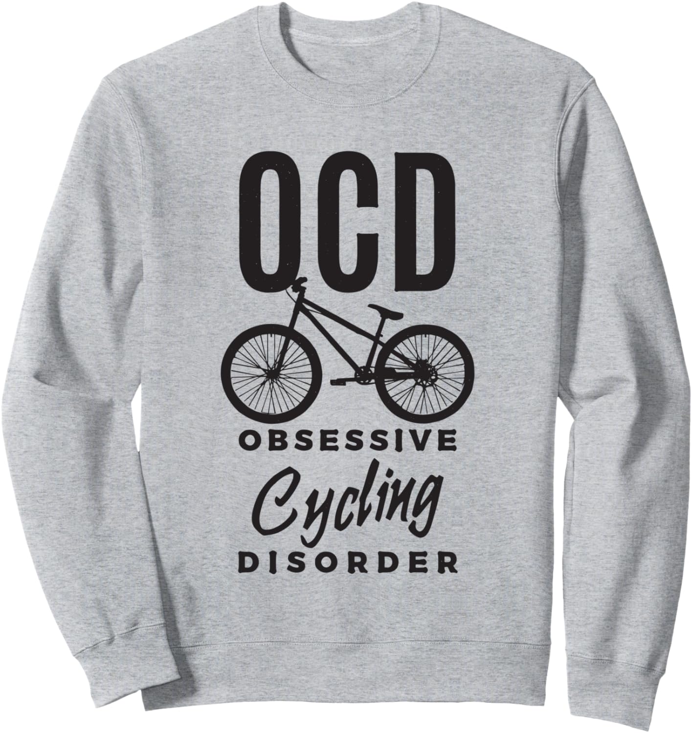 Обсессивно-компульсивное расстройство, связанное с ездой на велосипеде - забавная толстовка с цитатой о велосипеде Obsessive Cycling Disorder, серый
Обсессивно-компульсивное расстройство, связанное с ездой на велосипеде - забавная толстовка с цитатой о велосипеде Obsessive Cycling Disorder, серый