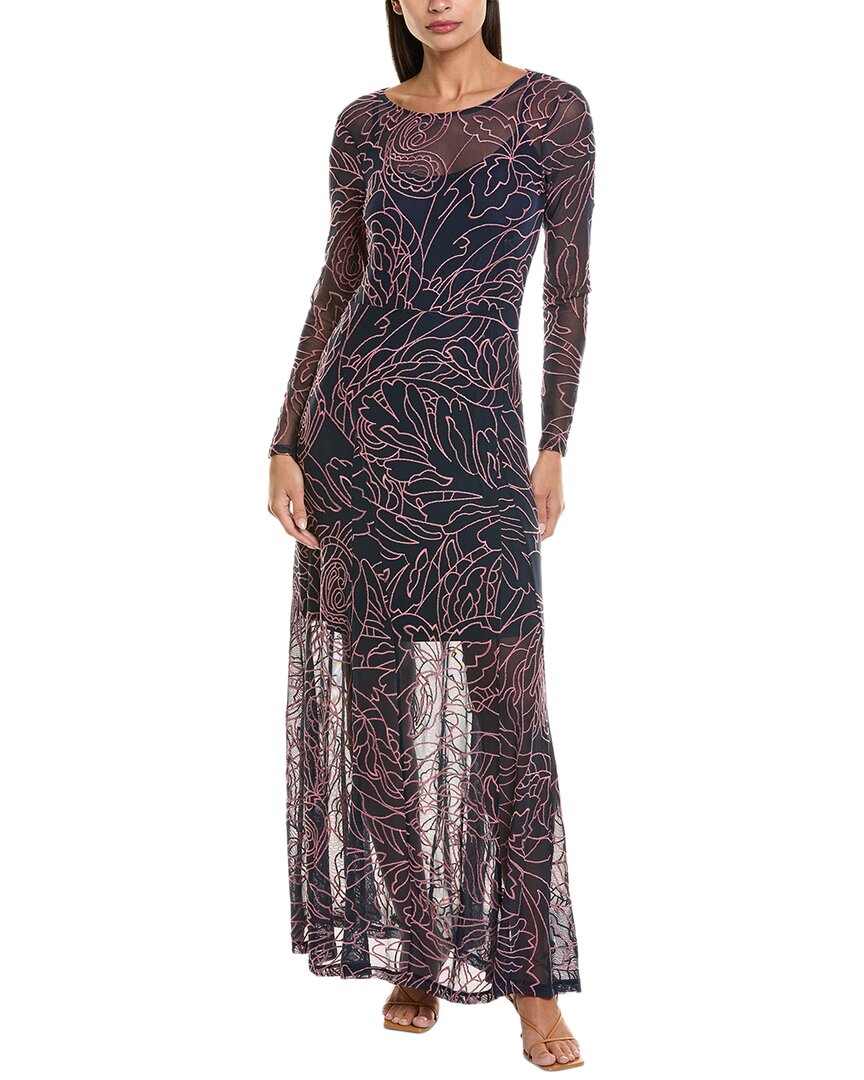 Длинное летнее платье Johnny Was с панелями из сетки, синий
Длинное летнее платье Johnny Was с панелями из сетки, синий