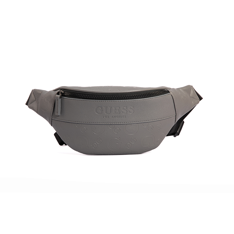 GUESS Синтетическая кожаная поясная сумка через плечо с одним ремнём, Dark Gray
GUESS Синтетическая кожаная поясная сумка через плечо с одним ремнём, Dark Gray