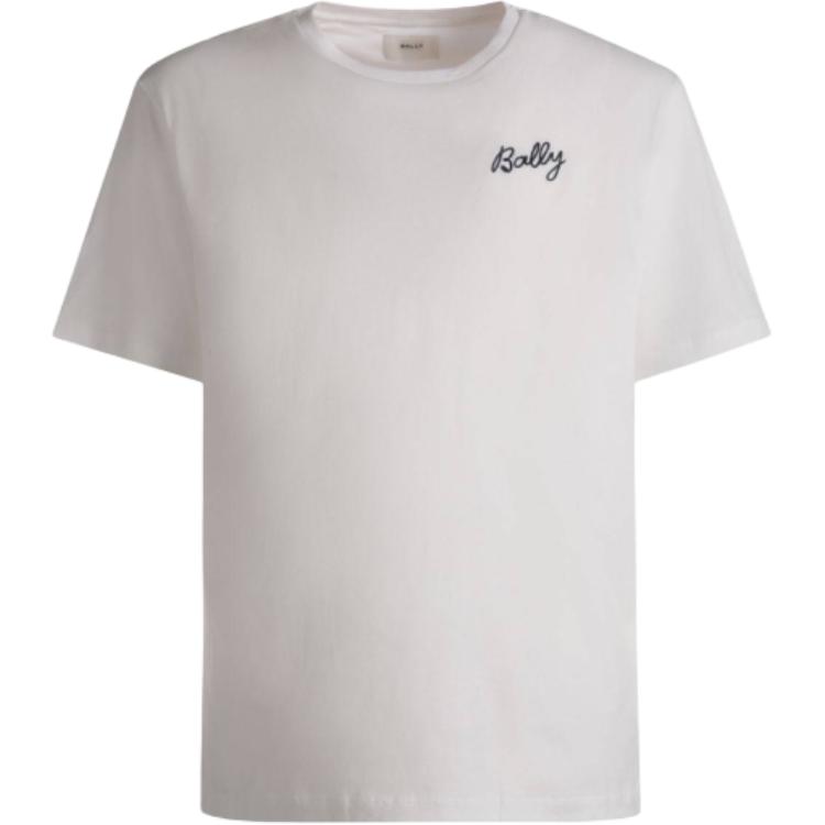 Органическая футболка с вышитым логотипом BALLY, белый
Органическая футболка с вышитым логотипом BALLY, белый